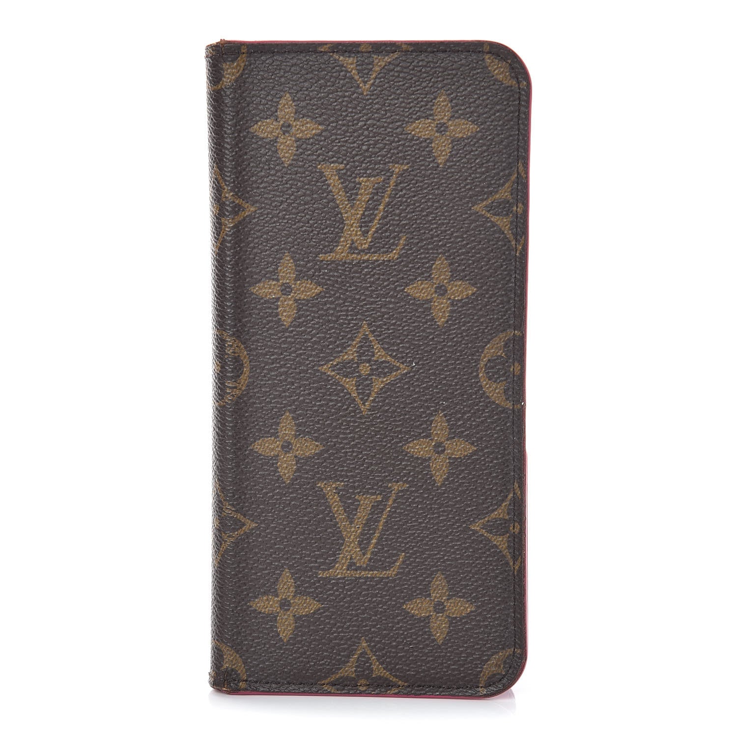 Louis Vuitton Monogram iPhone XS Max Folio Case Rose Pop 1 of 12