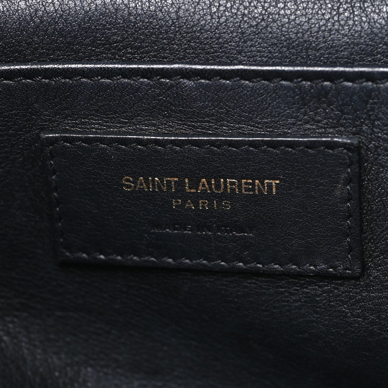 Saint Laurent Calfskin Suede Small Monogram Downtown Cabas Black 6 of 10