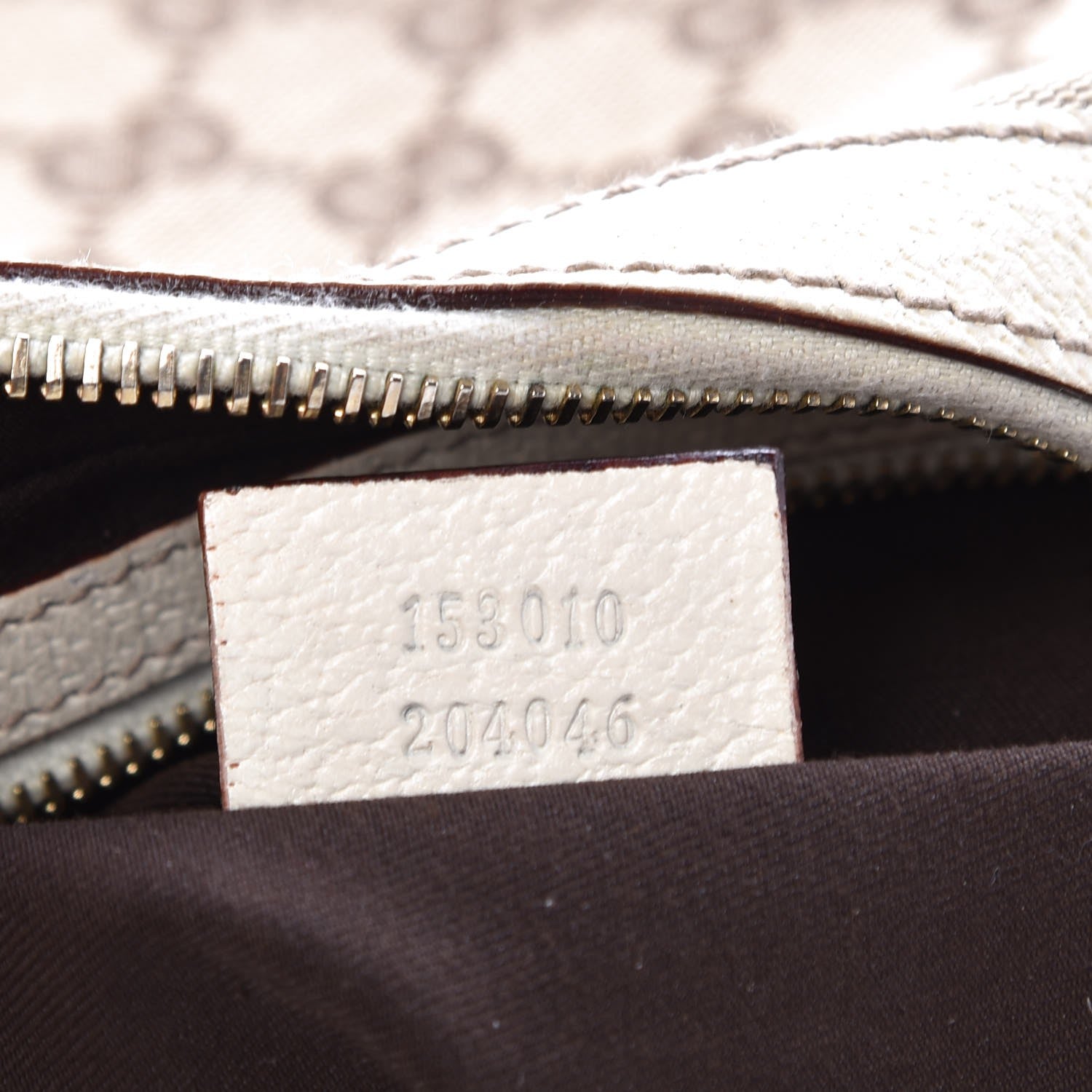 Gucci Monogram Medium Charmy Hobo Off White 7 of 8