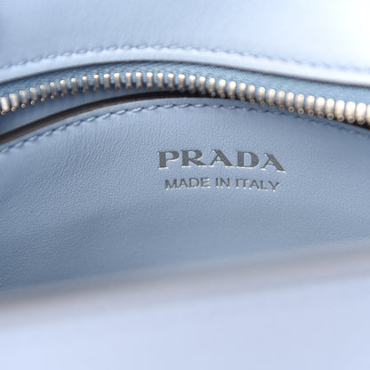Prada Saffiano Cuir Calfskin Mini Monochrome Top Handle Tote Astrale 9 of 12