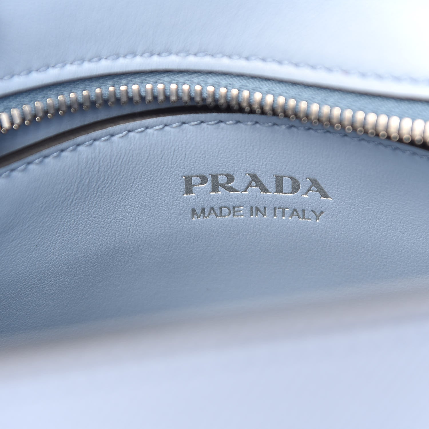 Prada Saffiano Cuir Calfskin Mini Monochrome Top Handle Tote Astrale 9 of 12