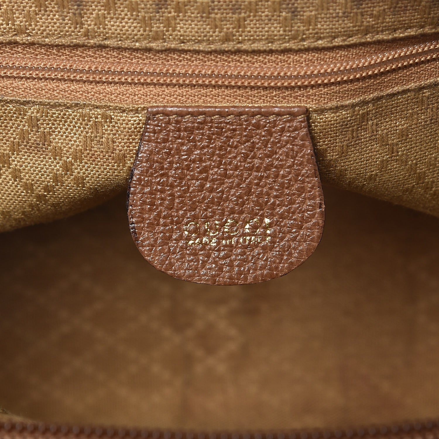 Gucci Suede Bamboo Top Handle Tote Tan 6 of 14