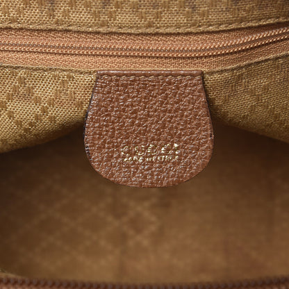 Gucci Suede Bamboo Top Handle Tote Tan 6 of 14