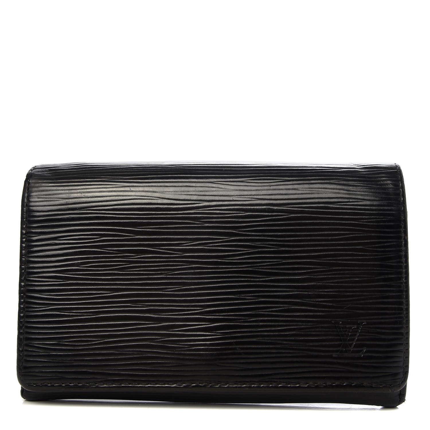 Louis Vuitton Epi Porte-Monnaie Billets Tresor Wallet Black 1 of 8