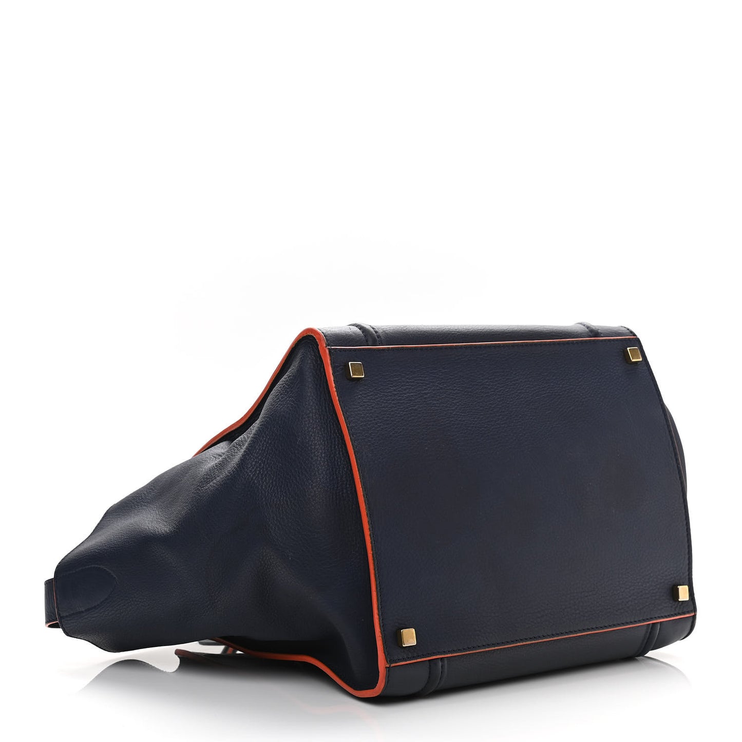 Supple Calfskin Medium Phantom Luggage Midnight