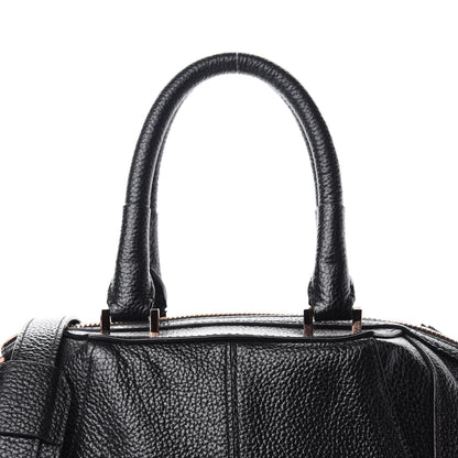Alexander Wang Pebbled Calfskin Small Emile Soft Black Rose Gold Hardware 9 of 9