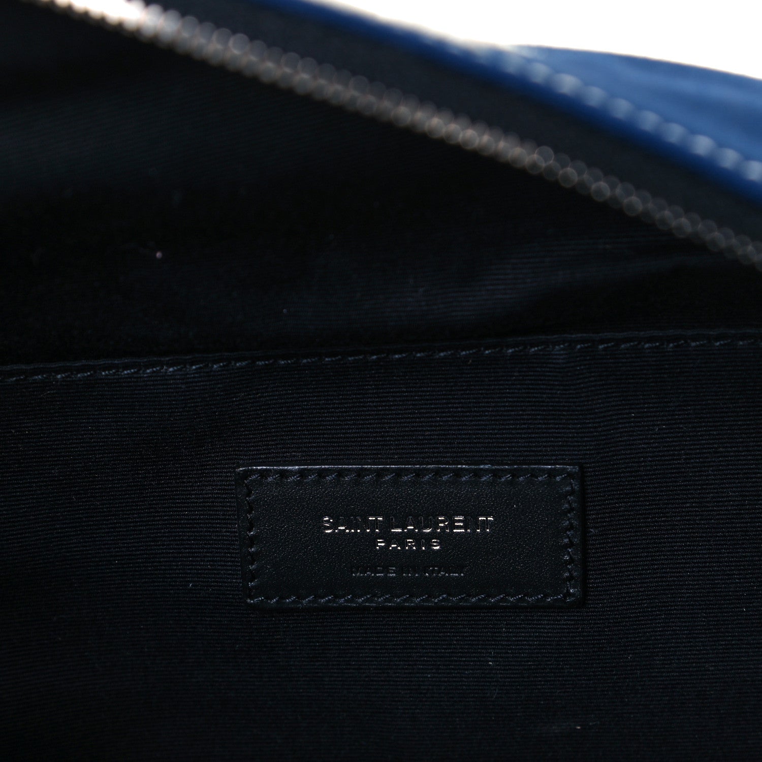 Saint Laurent Canvas Classic Belt Bag Red Blue White 6 of 7