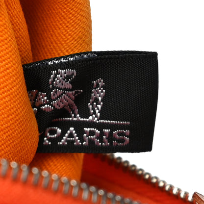 Hermes Vache Hunter Toile Herbag Zip 31 PM Jaune D'or 11 of 16
