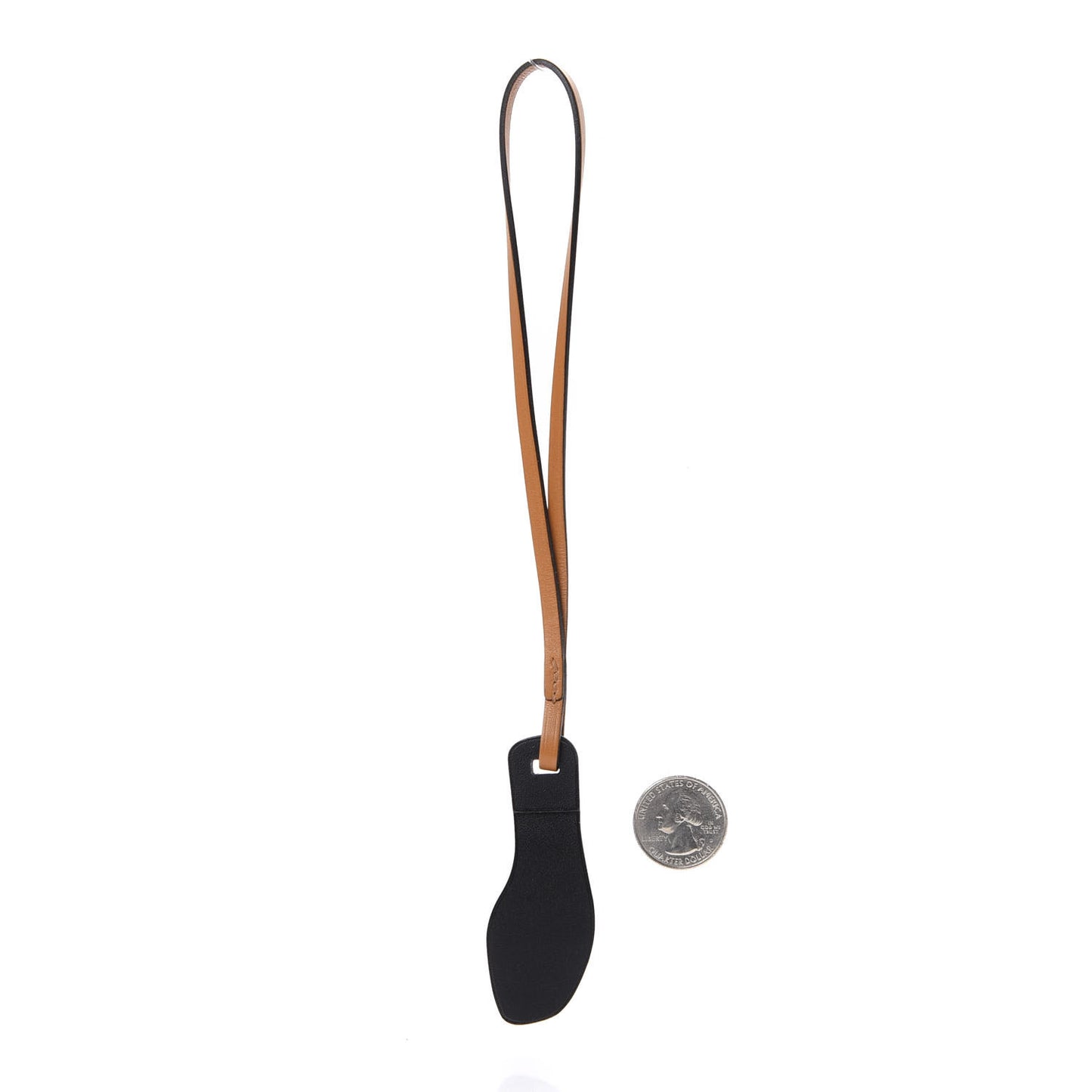 Epsom Butler Calfskin Hunter Oran Nano Bag Charm Nata