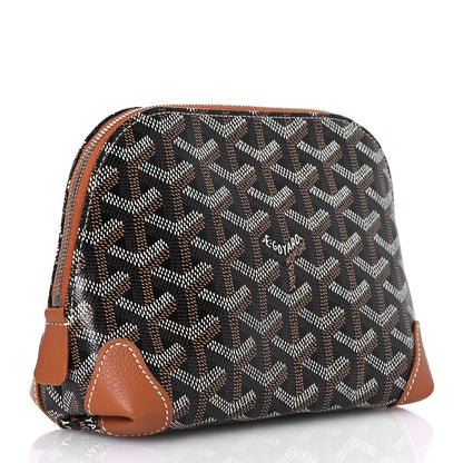 Goyard Goyardine Vendome Toiletry Pouch Black Gold 3 of 7