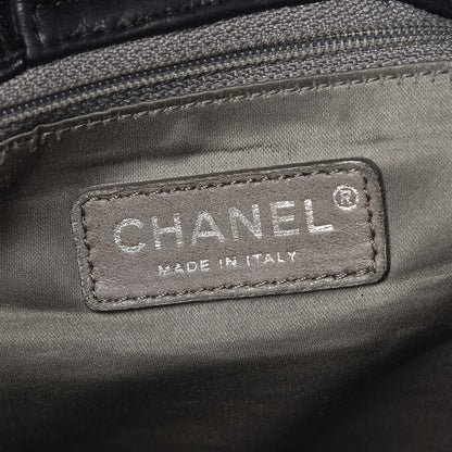 Chanel Lambskin Patent Calfskin Brooklyn Patchwork Flap Black 9 of 10