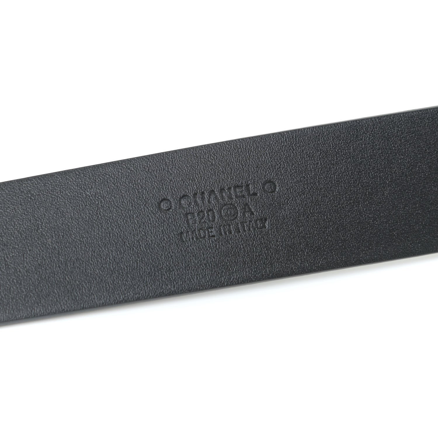 Chanel Calfskin Paris Button CC Belt 80 32 Black 3 of 9