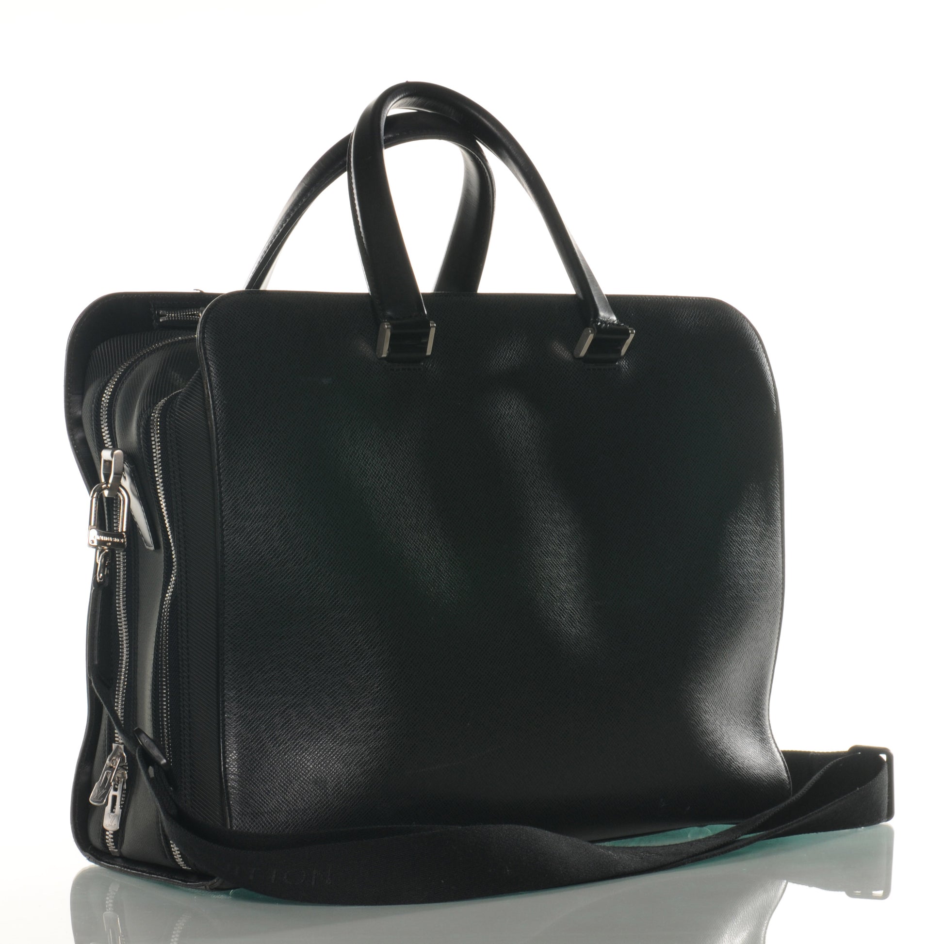 Louis Vuitton Taiga Nevski Briefcase Ardoise 3 of 7