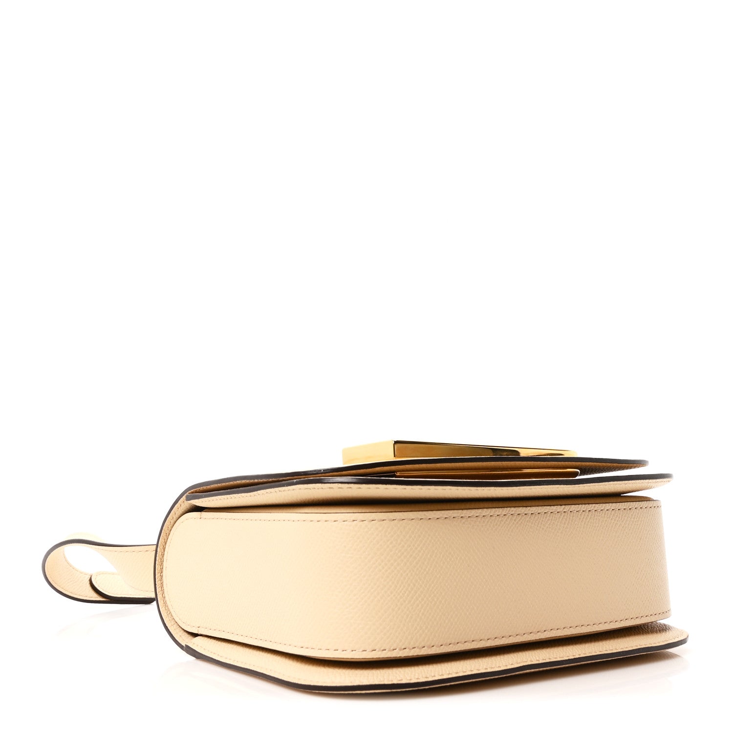 Delvaux Alpina Calfskin Lingot Crossbody Dune 4 of 9