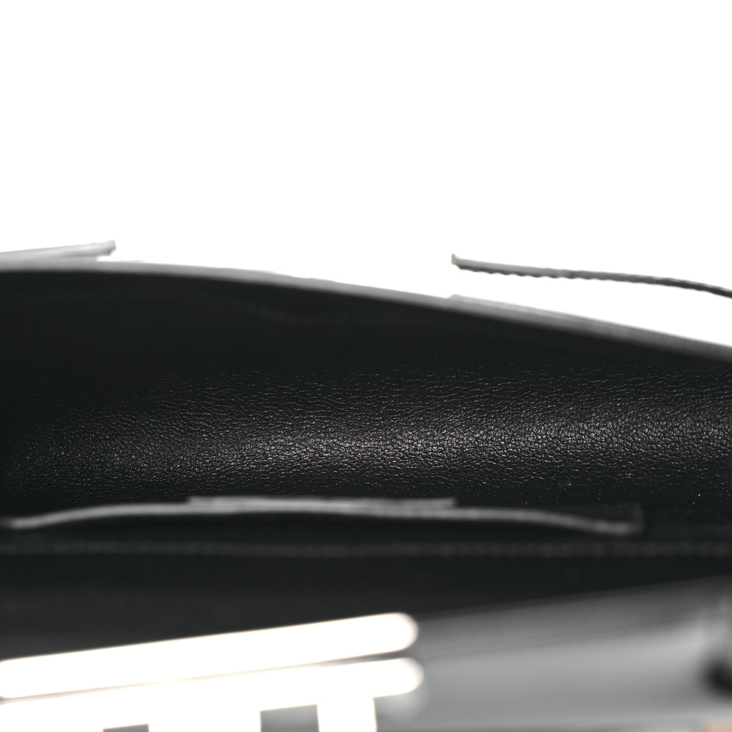 Patent Mini Manhattan Shoulder Bag Black