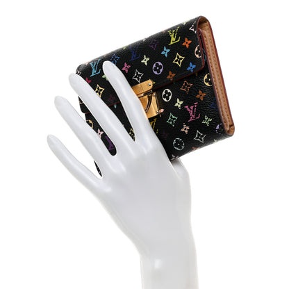 Louis Vuitton Monogram Multicolor Koala Wallet Black 2 of 10