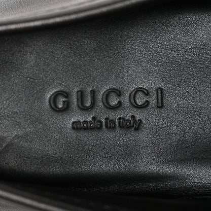 Gucci Calfskin Mens Horsebit Driver Loafers 9 Black 8 of 9