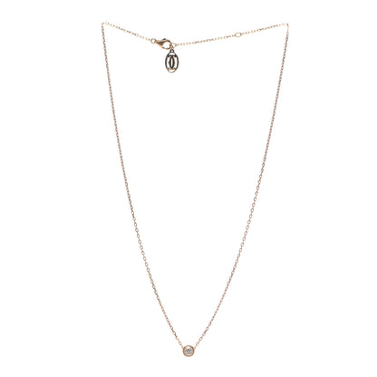 Cartier 18K Pink Gold Diamond LM D'Amour Pendant Necklace 3 of 7