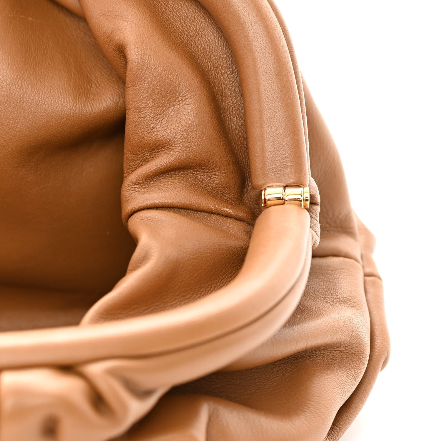 Bottega Veneta Butter Calfskin The Mini Pouch Camel 12 of 15