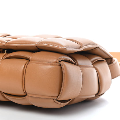 Bottega Veneta Nappa Maxi Intreccio Padded Cassette Crossbody Bag Caramel 7 of 7