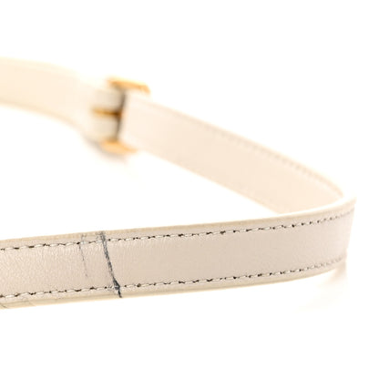 Saint Laurent Lambskin Quilted Gaby Zipped Pouch Crema Soft 10 of 10