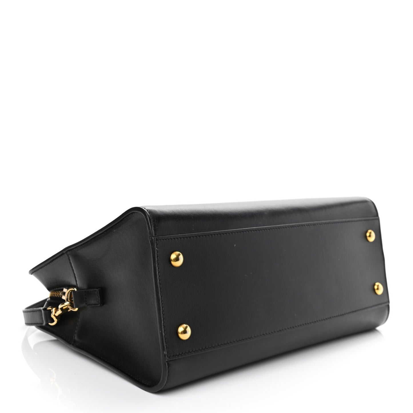 Smooth Calfskin Small Monogram Cabas Black