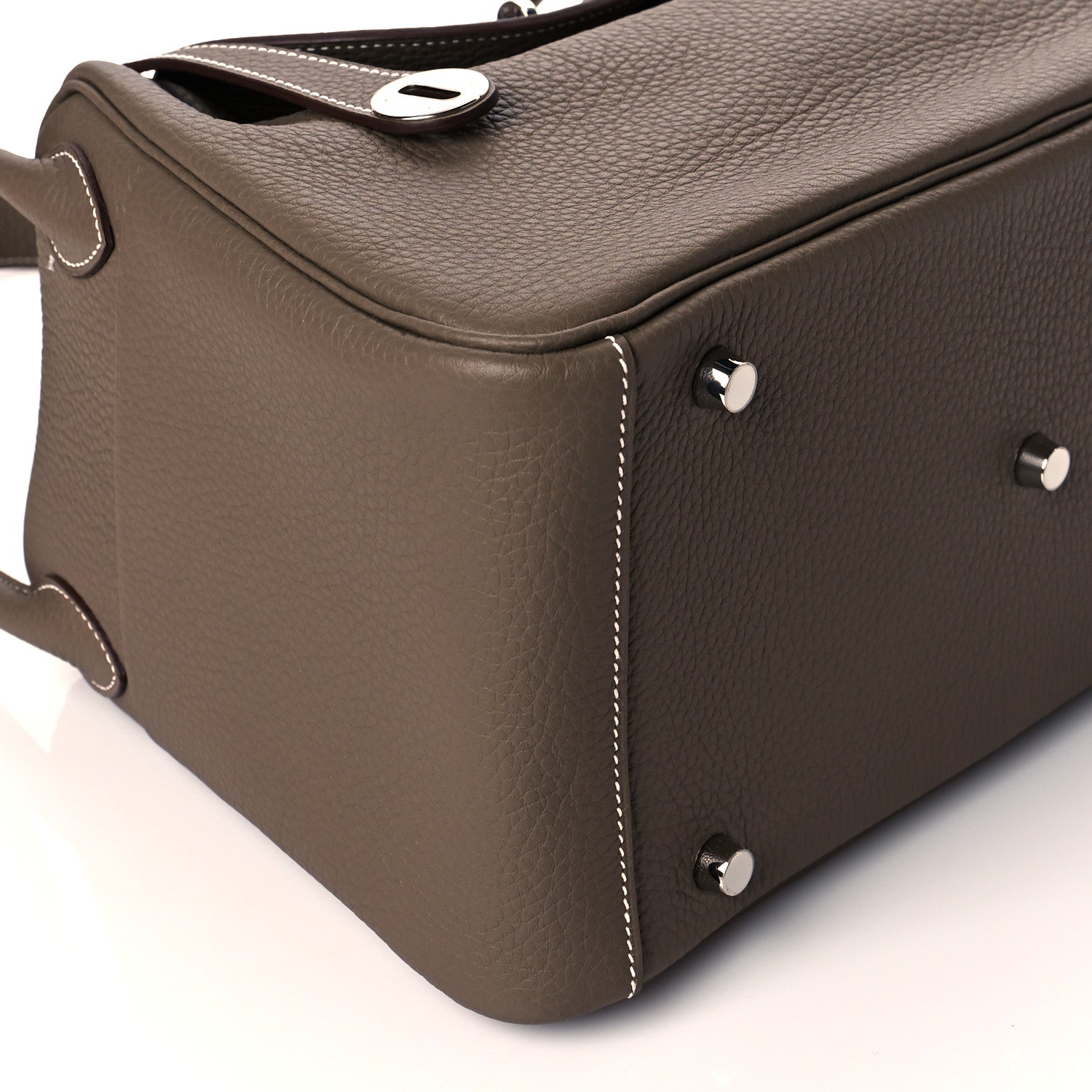Hermes Taurillon Clemence Lindy 30 Etoupe 9 of 11