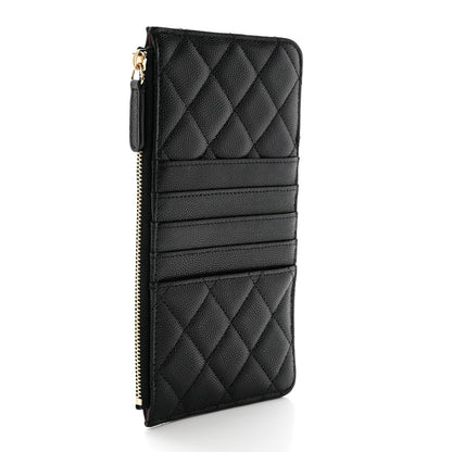 Chanel Caviar Quilted Classic iPhone Pouch Black 3 of 8