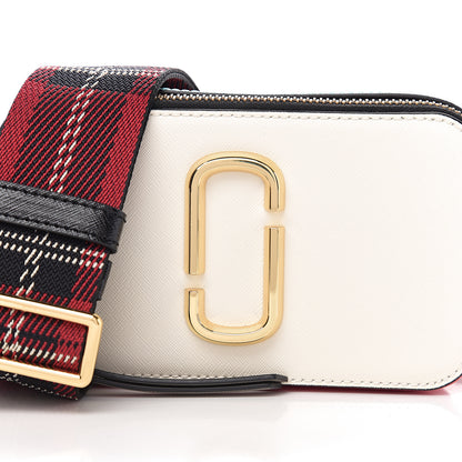 Marc Jacobs Saffiano Small Snapshot Camera Bag Porcelain Multi 7 of 9