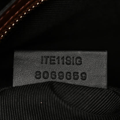 Burberry E-Canvas Check Medium Soft TB Tote Dark Birch Brown 7 of 11