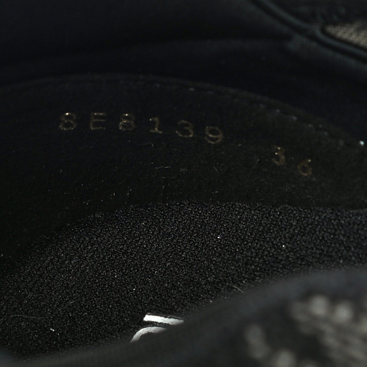 Fendi X SARAH COLEMAN Mesh FF Vertigo Runner Slip On Sneakers 36 Black 11 of 13