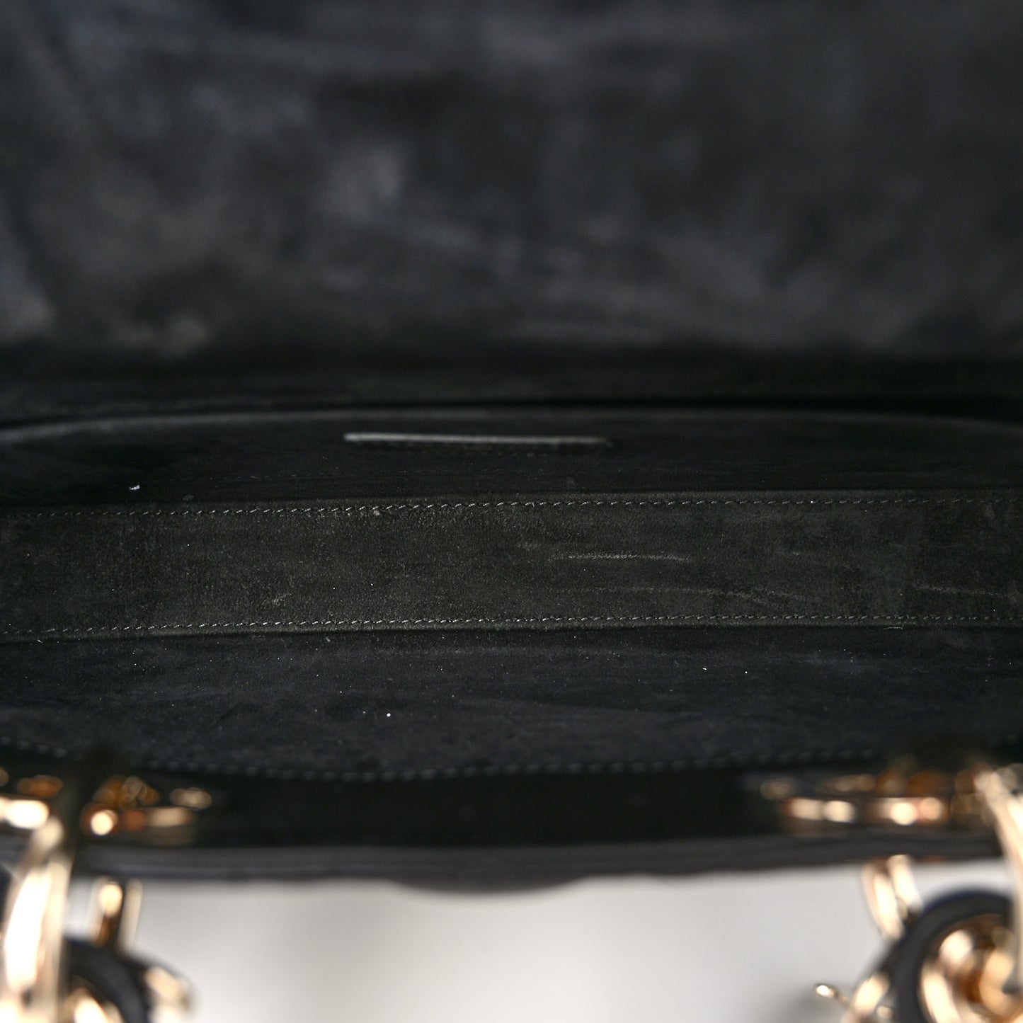 Lambskin Cannage Medium Lady D-Joy Black