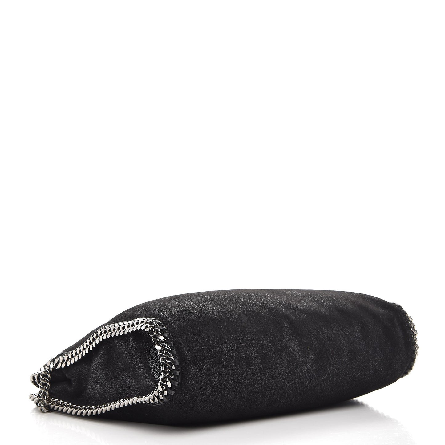 Shaggy Deer Falabella Fold Over Tote Black
