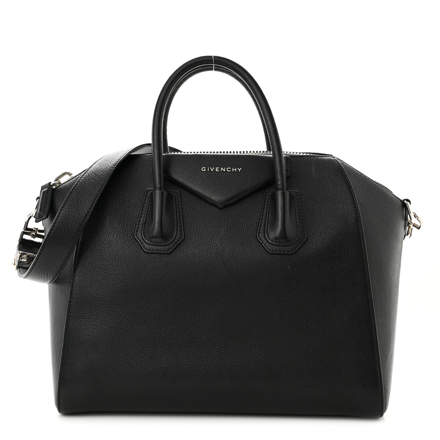 Givenchy Sugar Goatskin Medium Antigona Black 1 of 16