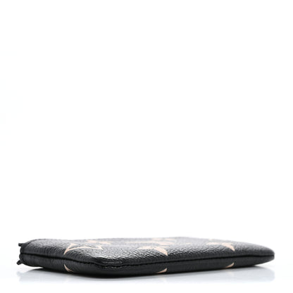 Louis Vuitton Empreinte Monogram Giant Key Pouch Black Beige 3 of 9