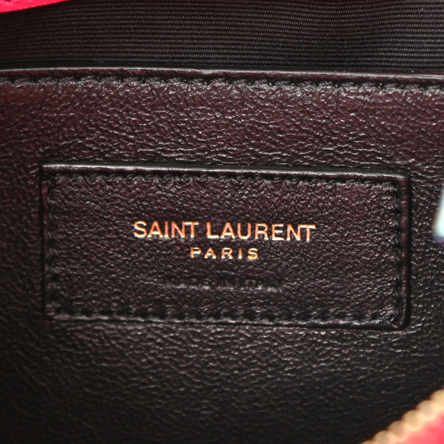 Calfskin Y Quilted Monogram Small Loulou Chain Satchel Fresh Fuchsia