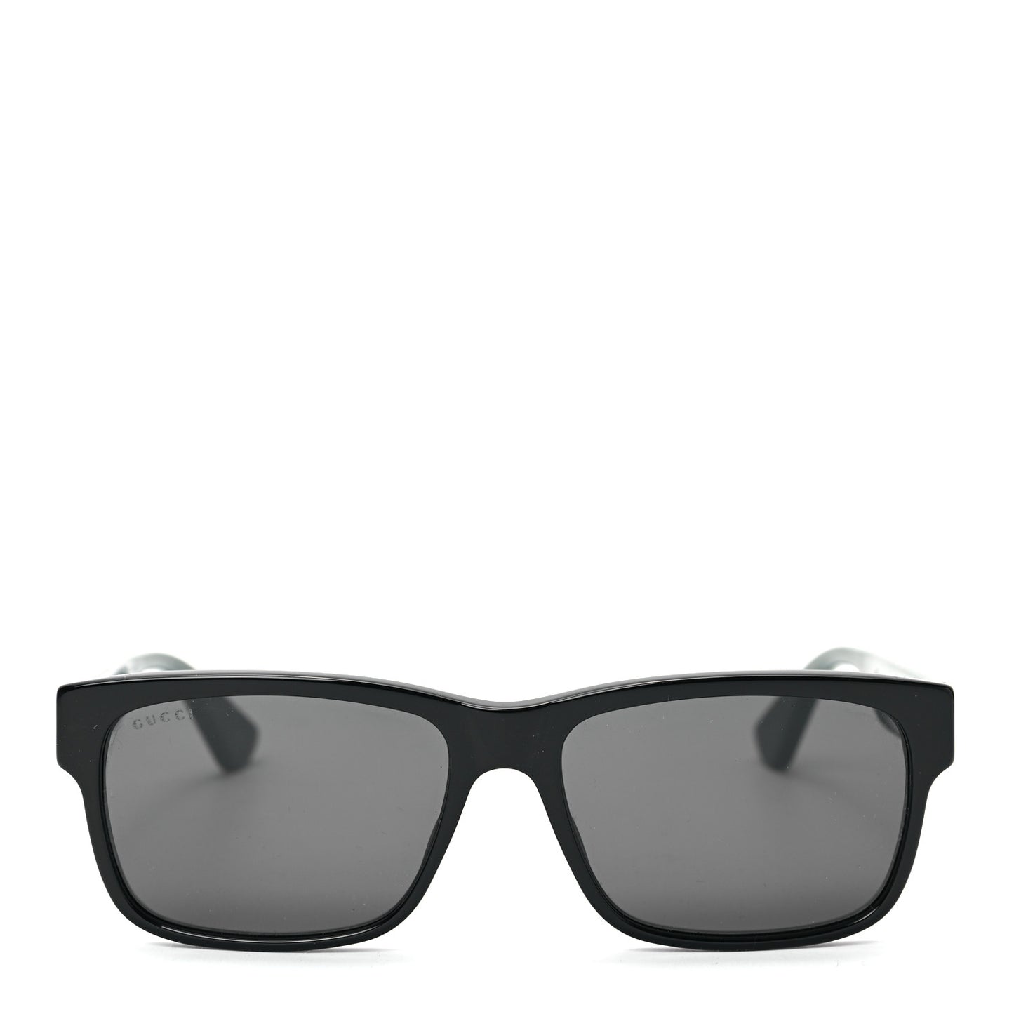 Acetate Square Frame Web Sunglasses GG0340S Black