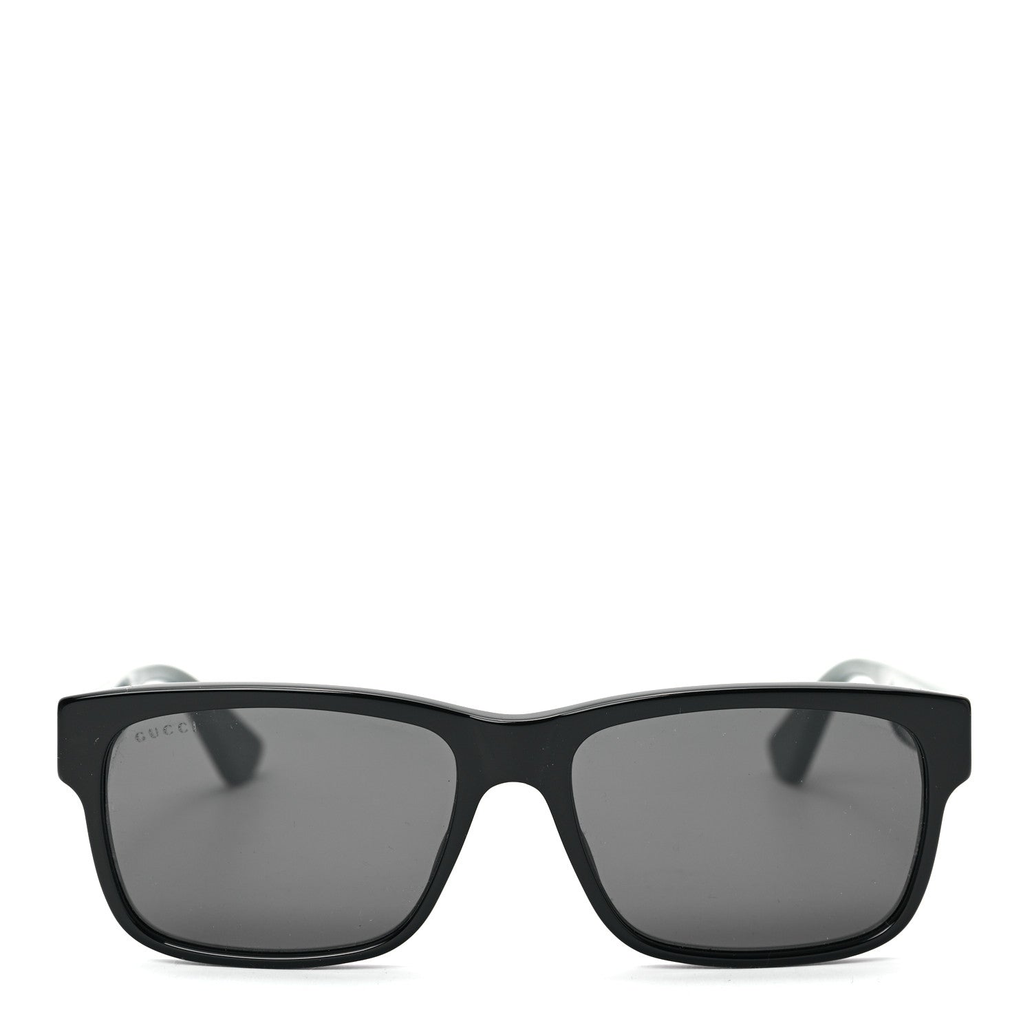 Gucci Acetate Square Frame Web Sunglasses GG0340S Black 2 of 6