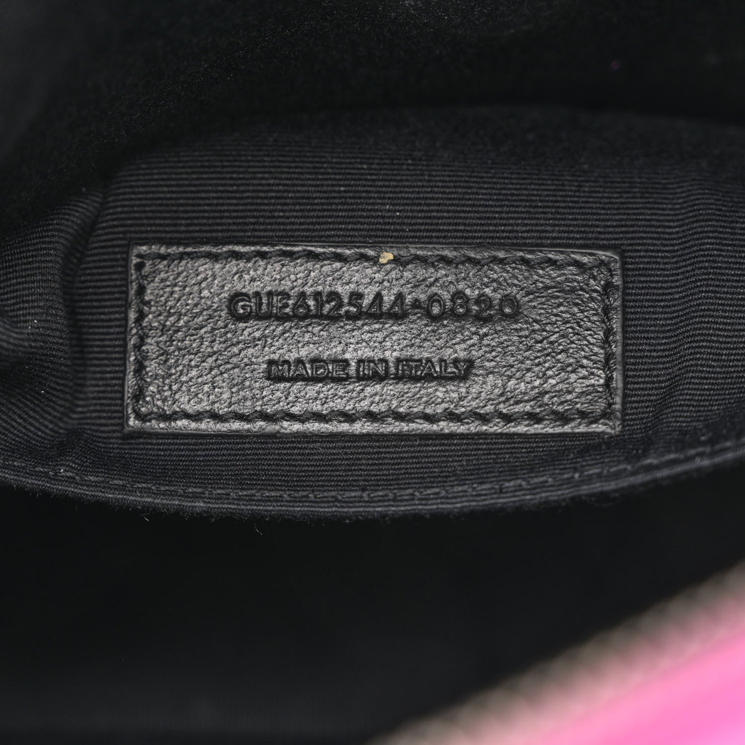 Saint Laurent Calfskin Matelasse Monogram Lou Camera Bag Electric Fuchsia 7 of 13