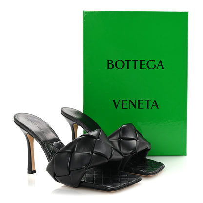 Bottega Veneta Nappa Maxi Intrecciato Lido Mule Sandals 40 Black 9 of 9