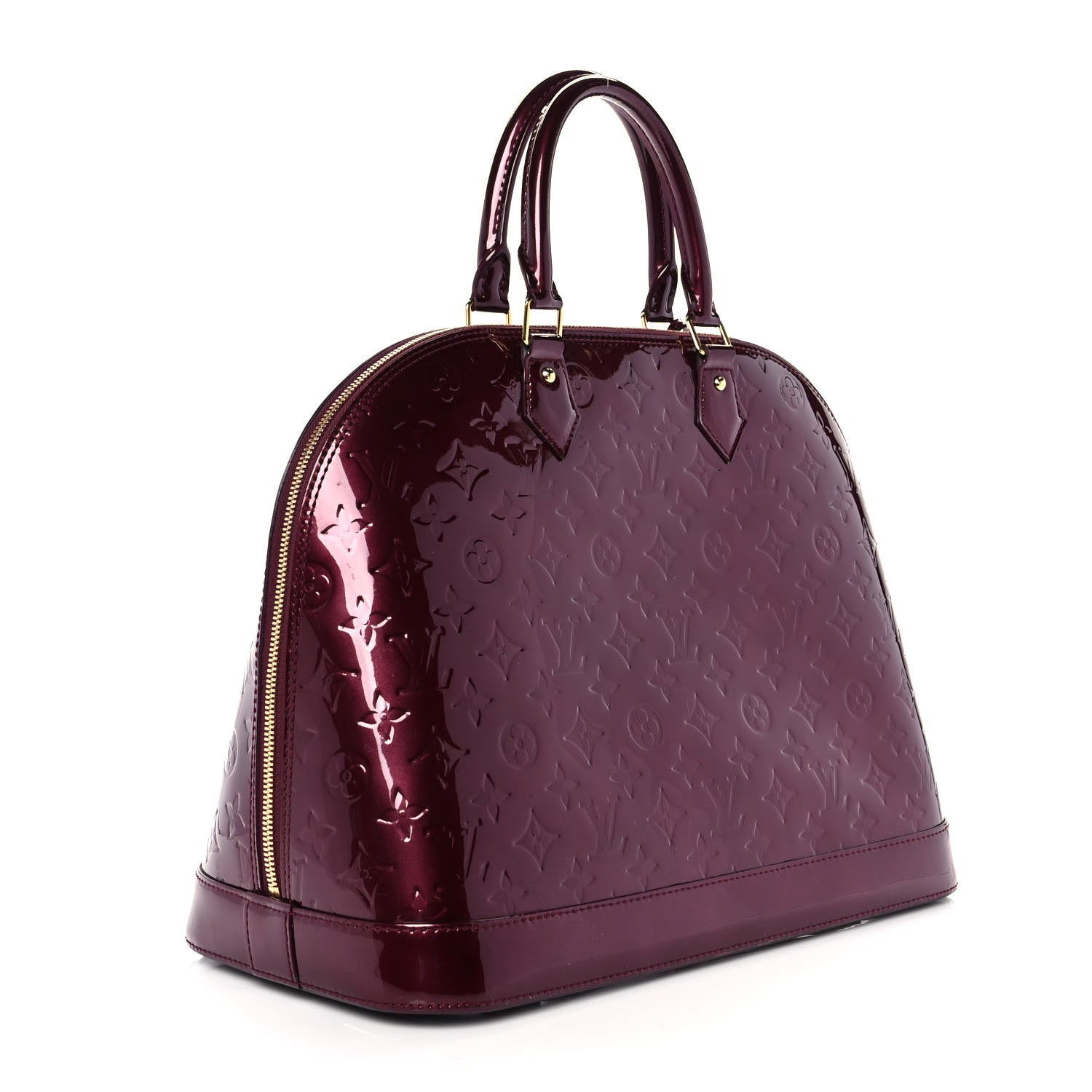 Louis Vuitton Vernis Alma GM Rouge Fauviste 3 of 9