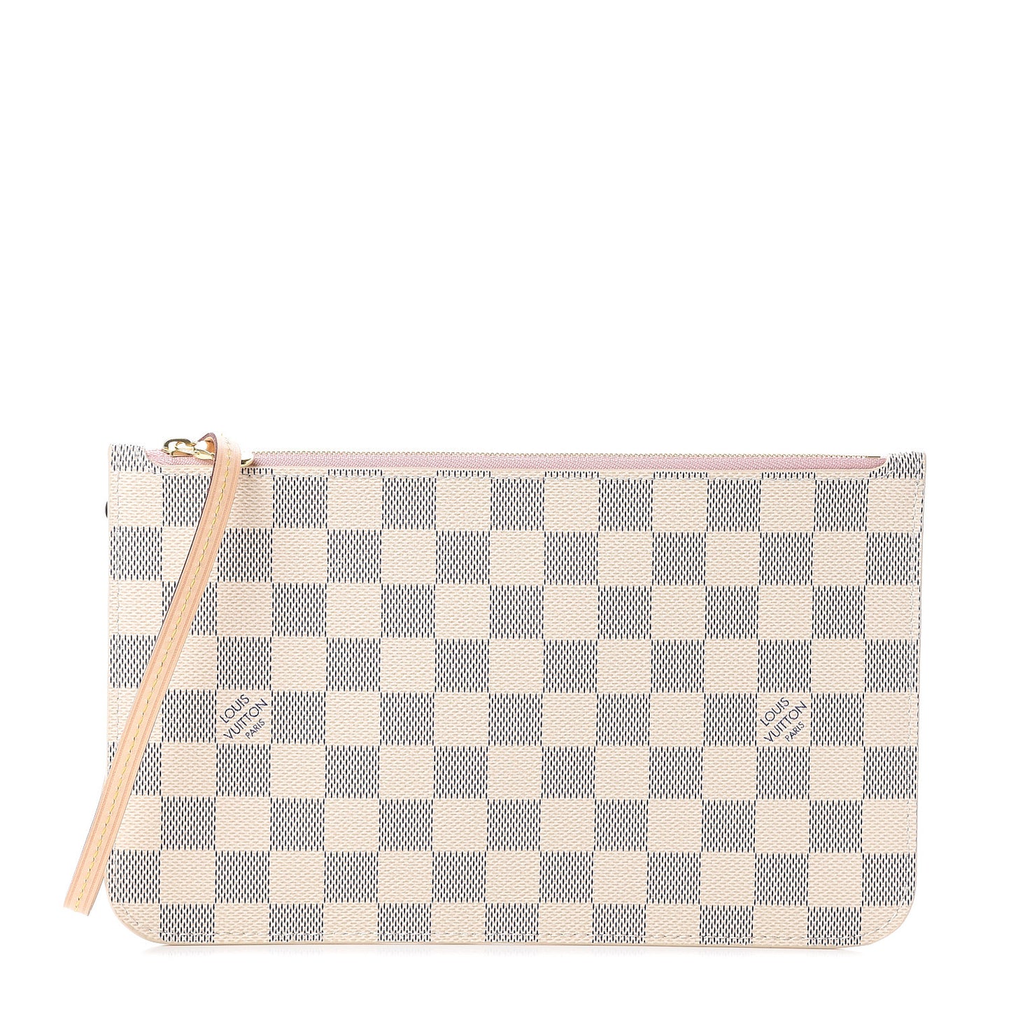 Damier Azur Neverfull MM GM Pochette Rose Ballerine