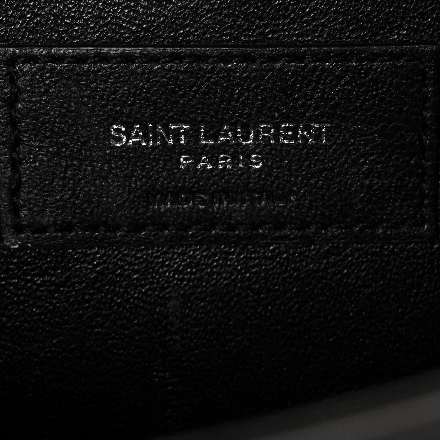 Saint Laurent Grain De Poudre Medium Classic Monogram Kate Tassel Satchel Black 5 of 9