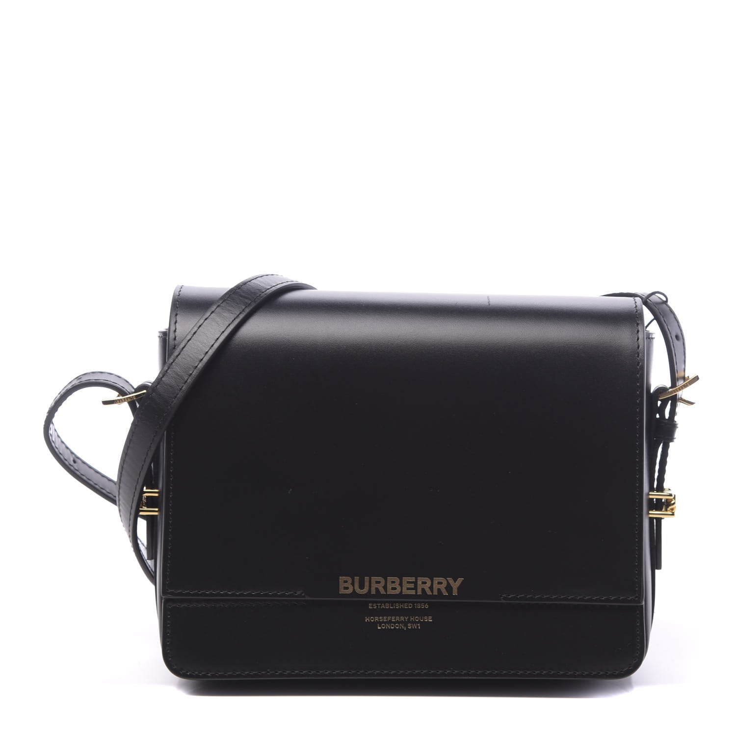 Burberry Smooth Calfskin Small Grace Bag Black 1 of 9