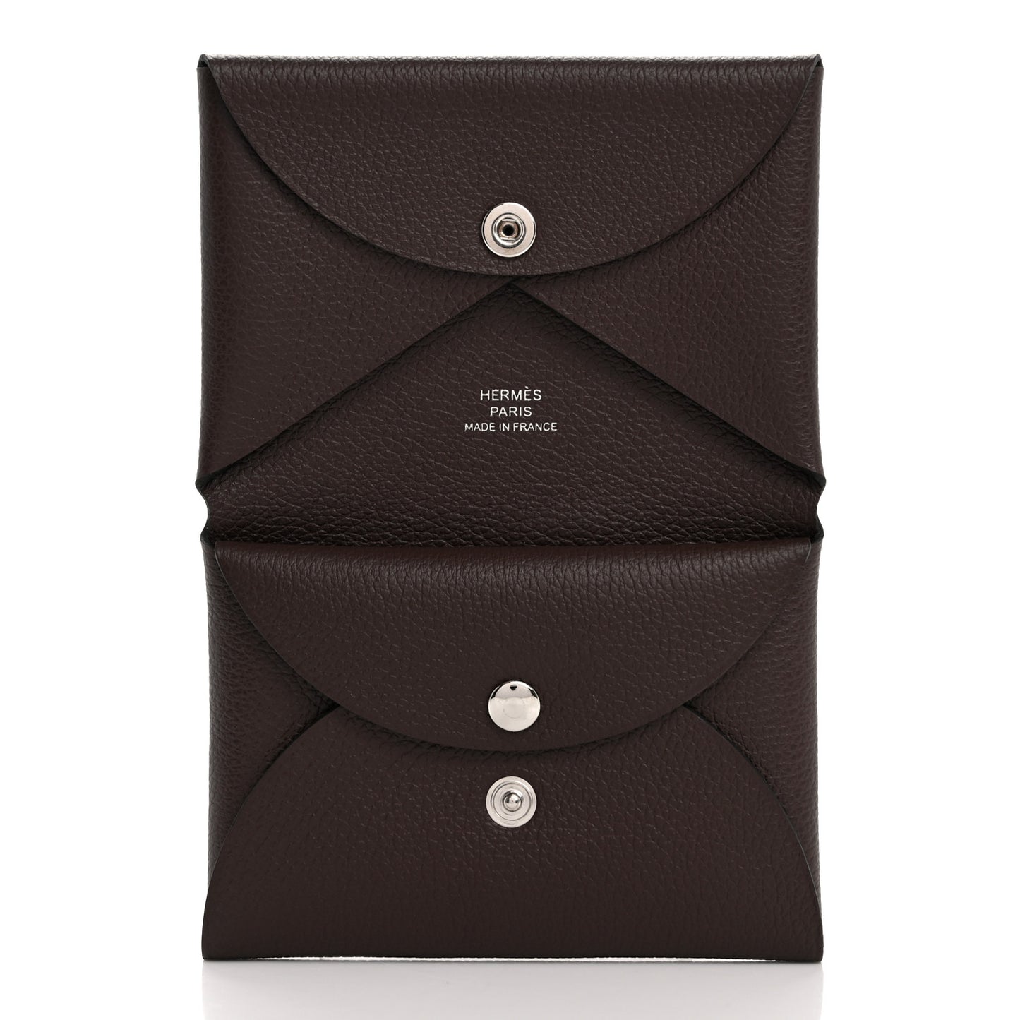 Evercolor Calvi Duo Card Case Chocolate
