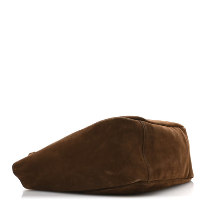 Saint Laurent Suede Bea Tote Caramel Cognac 4 of 10