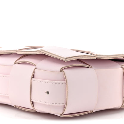 Bottega Veneta Lambskin Maxi Intrecciato Cassette Crossbody Bag Bliss Washed 9 of 10