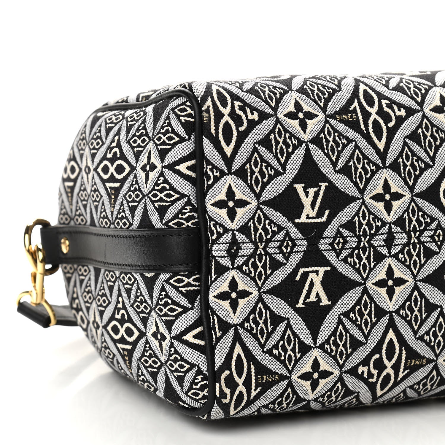 Louis Vuitton Jacquard Since 1854 Speedy Bandouliere 25 Grey 8 of 9