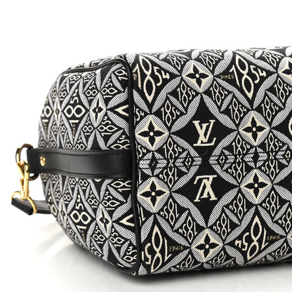 Louis Vuitton Jacquard Since 1854 Speedy Bandouliere 25 Grey 8 of 9