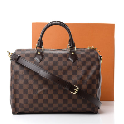 Louis Vuitton Damier Ebene Speedy Bandouliere 30 13 of 13